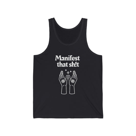 Manifest That Sh!t Tank-Top (White)