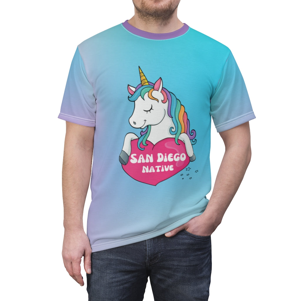 San Diego Native Unicorn T-shirt