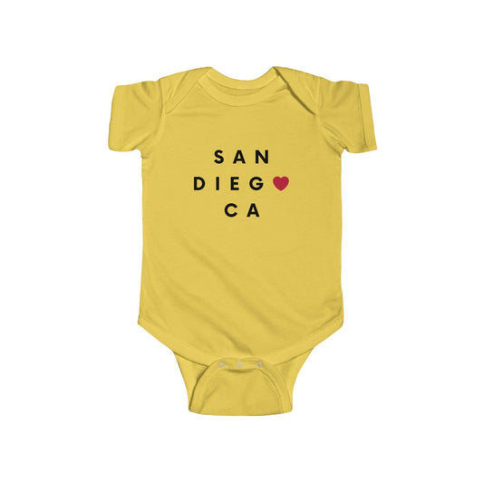 San Diego CA Baby Onesie