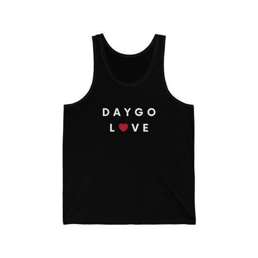Daygo Love Tank Top, San Diego Sleeveless T-Shirt (Unisex) (Multiple Colors Avail)