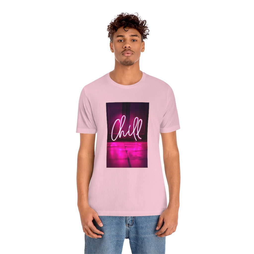 Chill Tee | Pink Neon Sign T-shirt
