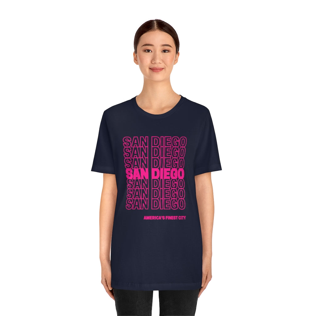 San Diego "Thank You" T-Shirt (Pink)