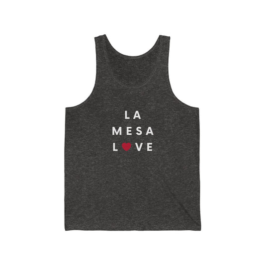 La Mesa Love Tank, San Diego County Neighborhood Sleeveless T-Shirt (Unisex) (Multiple Colors Avail)
