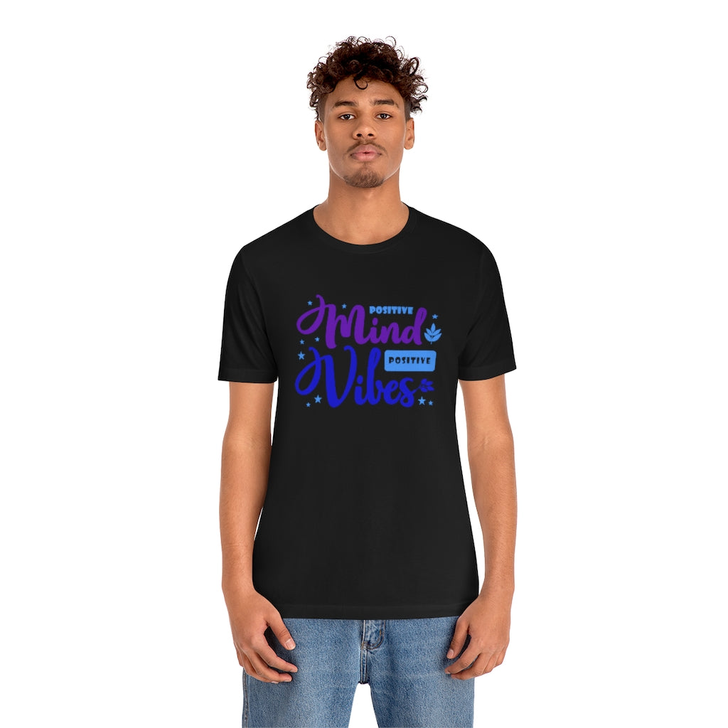 Positive Mind Positive Vibes Tee (Purple)
