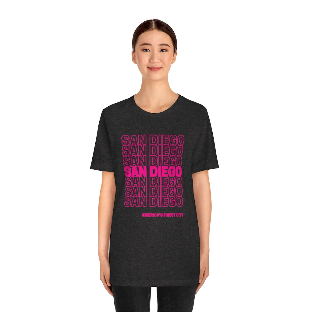 San Diego "Thank You" T-Shirt (Pink)