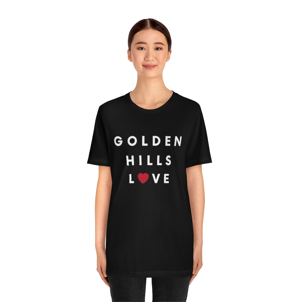 Golden Hills Love Tee