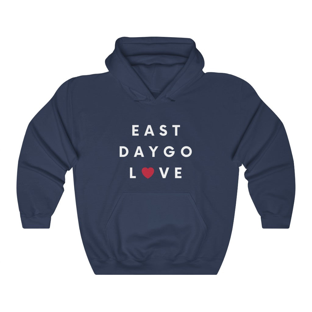 East Daygo Love Hoodie, San Diego Neighborhood Hooded Sweatshirt (Unis –  Ebony Rae