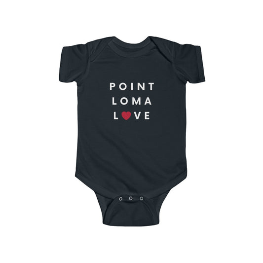 Point Loma Love Baby Onesie, San Diego Infant Bodysuit