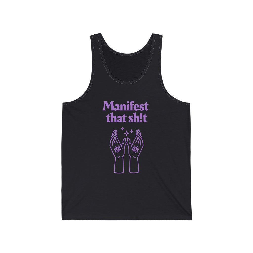 Manifest That Sh!t Tank-Top (Purple)