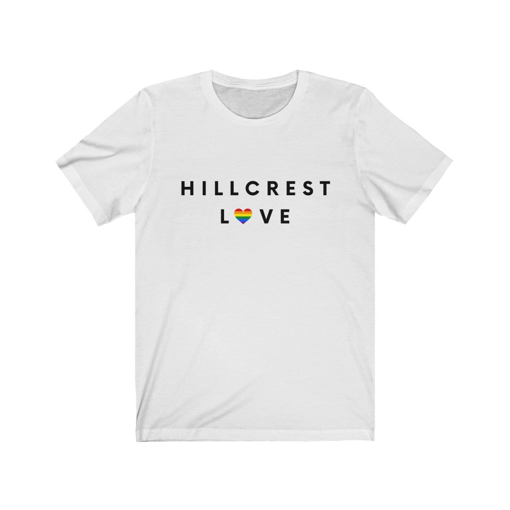 Hillcrest Love Tee, San Diego Neighborhood T-Shirt (Unisex) (Multiple Colors Avail)
