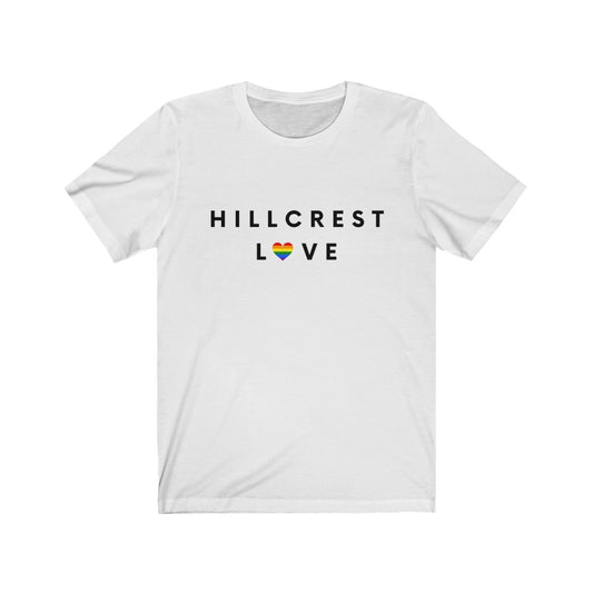 Hillcrest Love Tee, San Diego Neighborhood T-Shirt (Unisex) (Multiple Colors Avail)