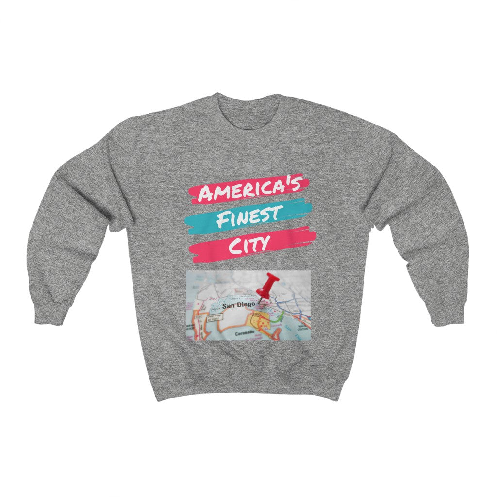 America's Finest City Sweatshirt (Red)