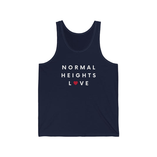 Normal Heights Love Tank, SD Sleeveless Shirt (Unisex)