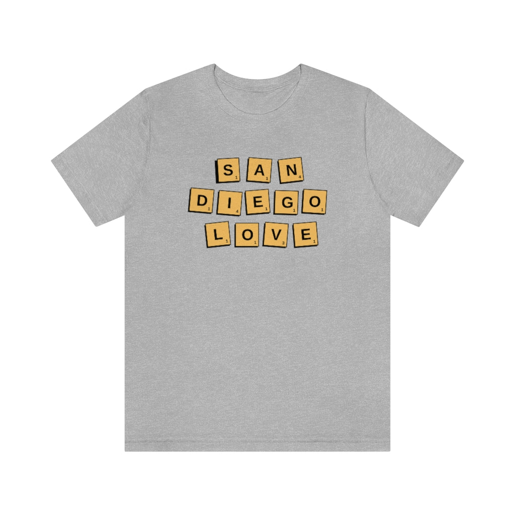 San Diego Scrabble T-Shirt