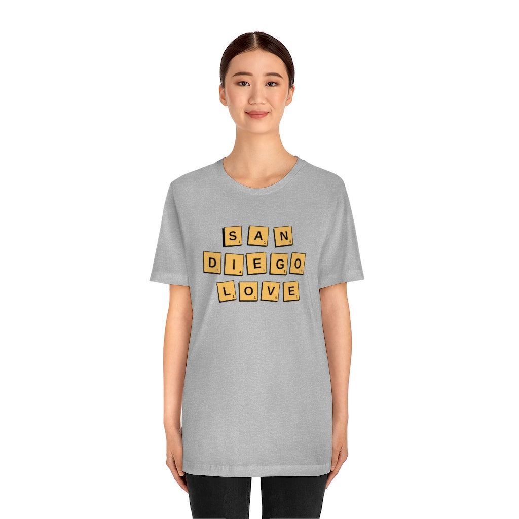 San Diego Scrabble T-Shirt
