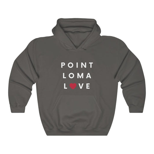 Point Loma  Love Hoodie, San Diego Love Hooded Sweatshirt (Unisex) (Multiple Colors Avail)
