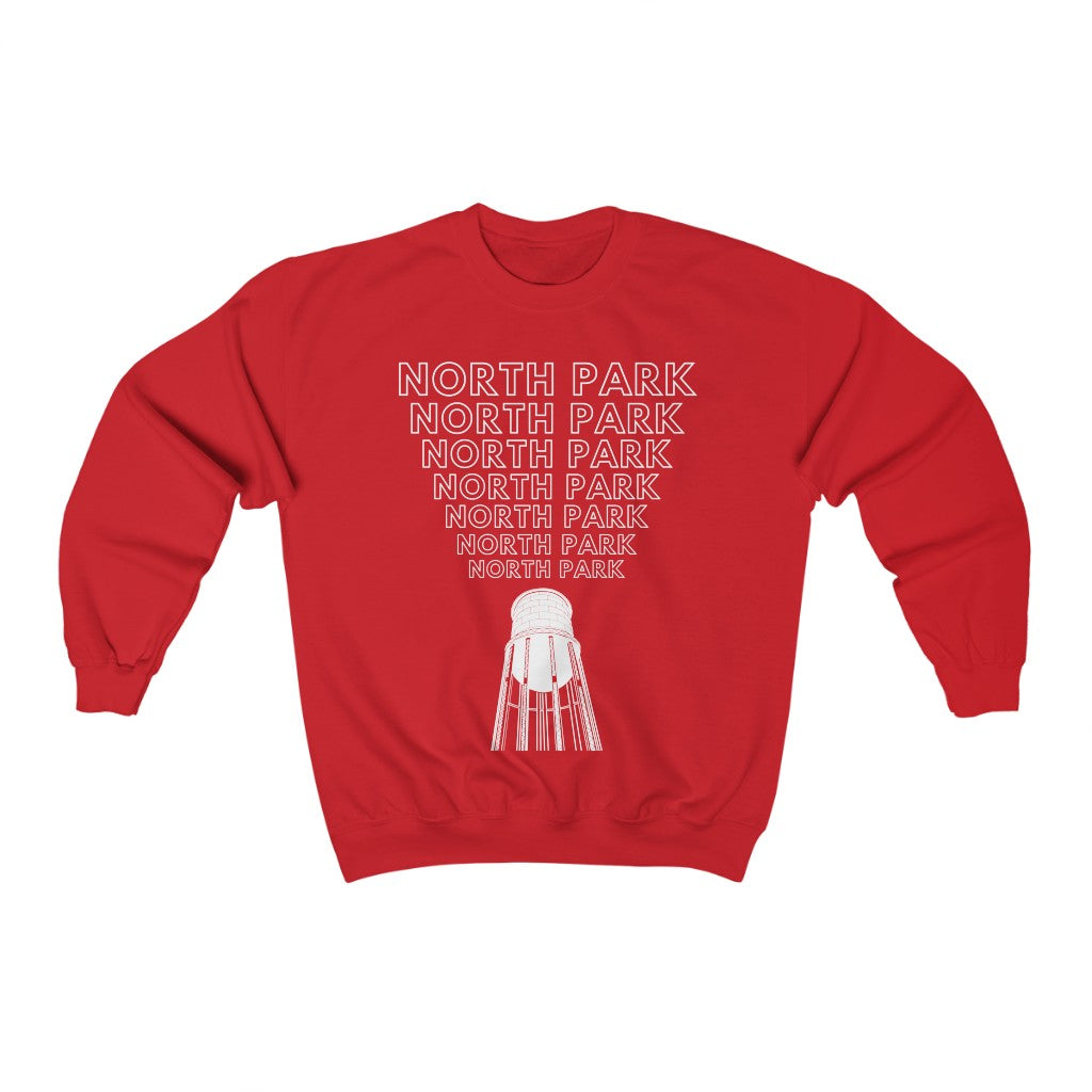 "Yell North Park" Water Tower Sweatshirt