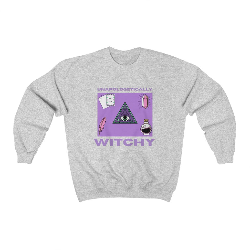 Unapologetically Witchy Sweatshirt (Purple)