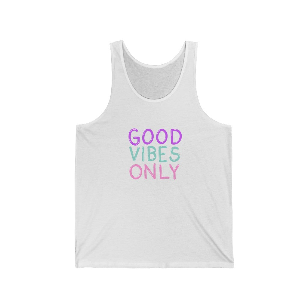 Good Vibes Only Neon Sign Tank-Top