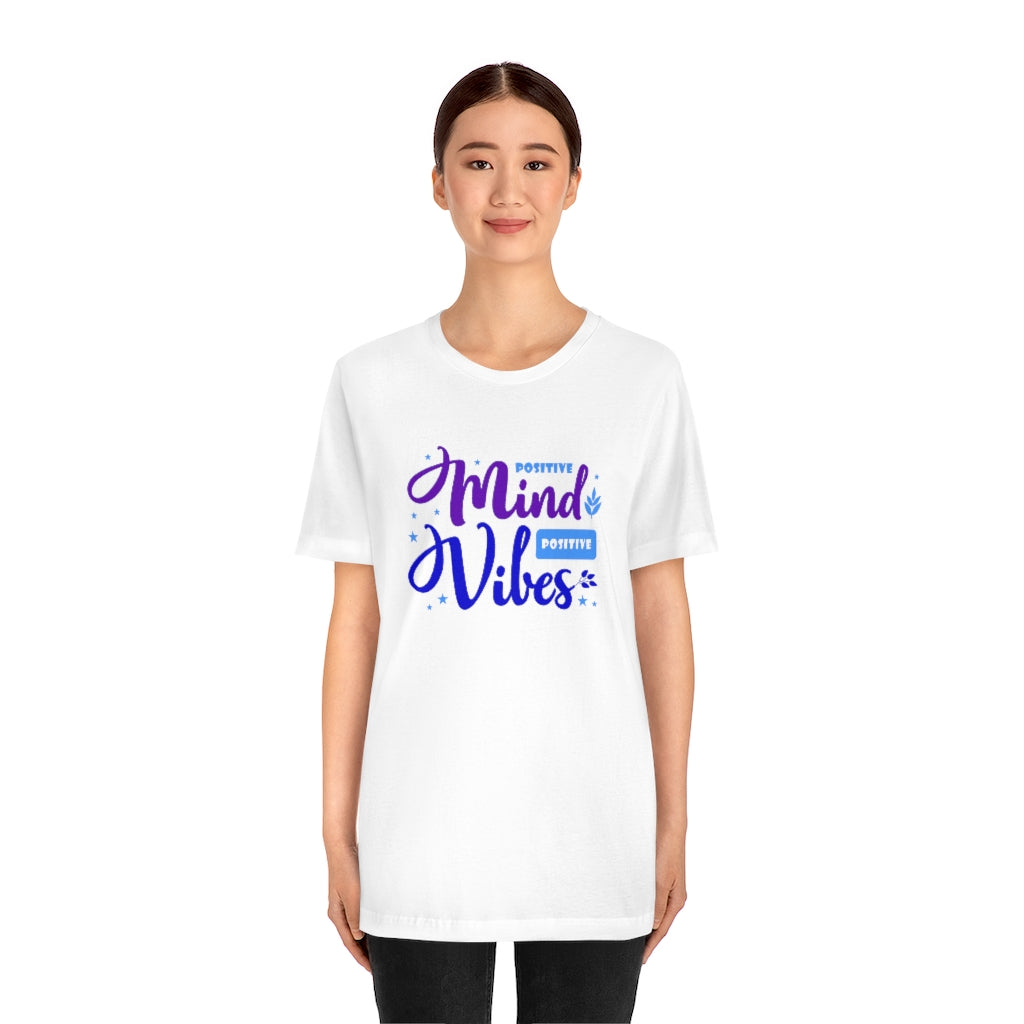 Positive Mind Positive Vibes Tee (Purple)