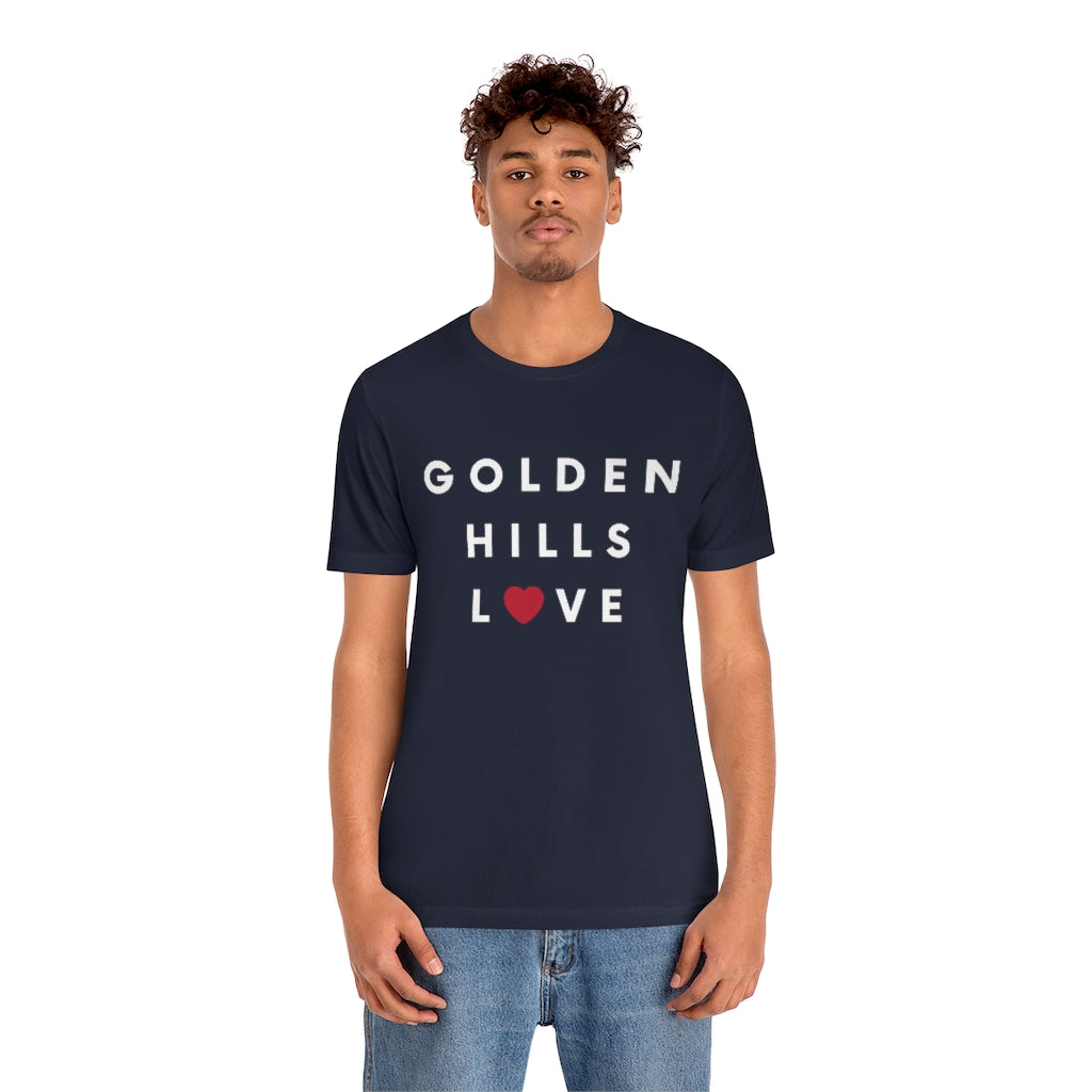 Golden Hills Love Tee