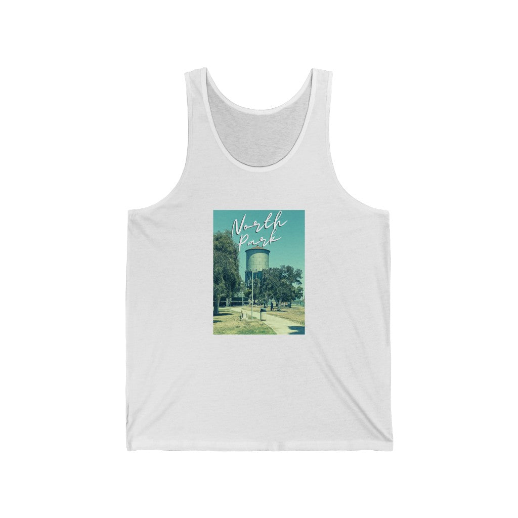 Classic North Park Water Tower Tank Top, SD Sleeveless Shirt (Unisex)
