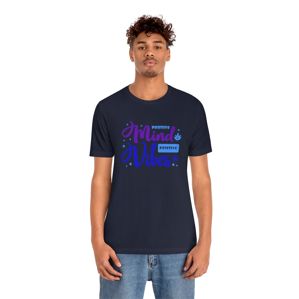 Positive Mind Positive Vibes Tee (Purple)