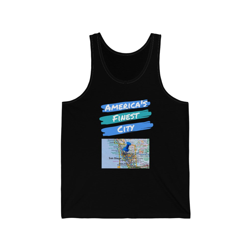 America's Finest City Tank-Top | Blue