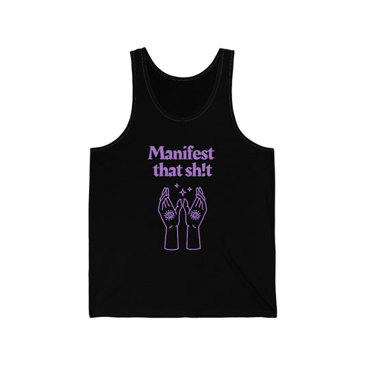 Manifest That Sh!t Tank-Top (Purple)