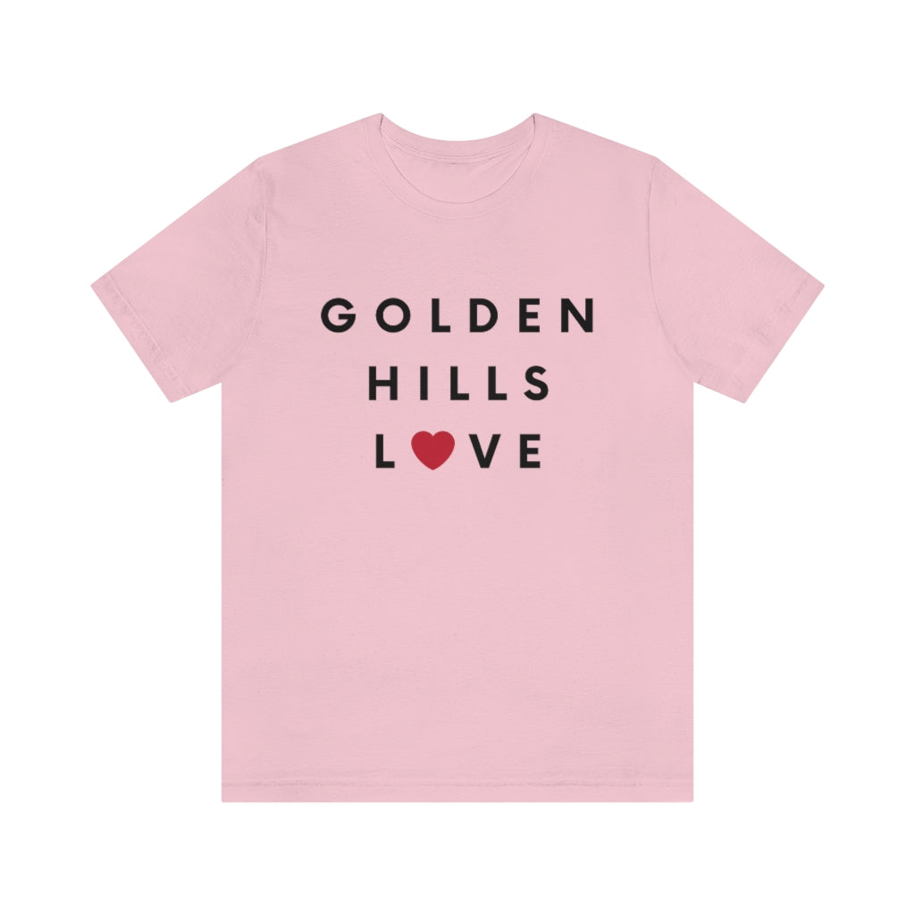 Golden Hills Love Tee