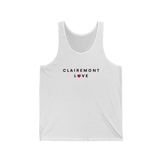 Clairemont Love Tank Top, San Diego Neighborhood Sleeveless T-Shirt (Unisex) (Multiple Colors Avail)