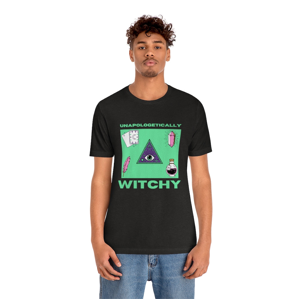 Unapologetically Witchy T-shirt (Green)