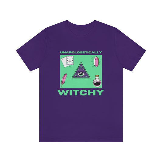 Unapologetically Witchy T-shirt (Green)