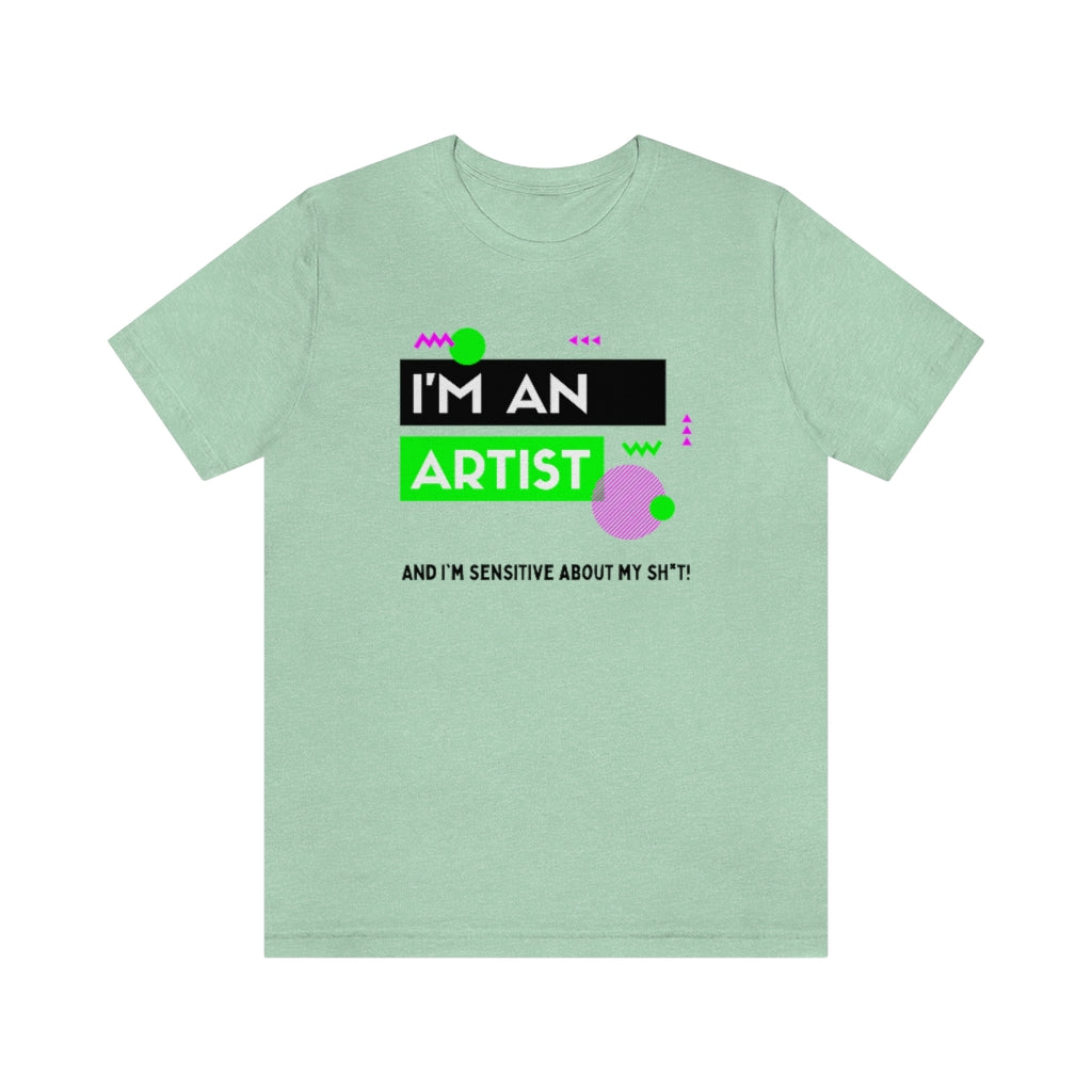 I'm an Artist Tee (Lime Green)