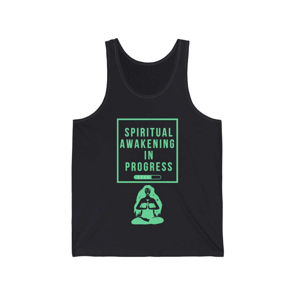 Spiritual Awakening Tank-Top (Green)
