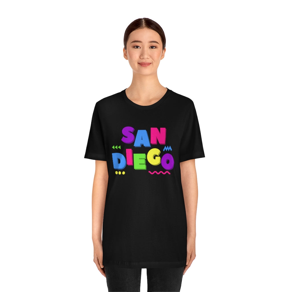 Colorful San Diego T-Shirt