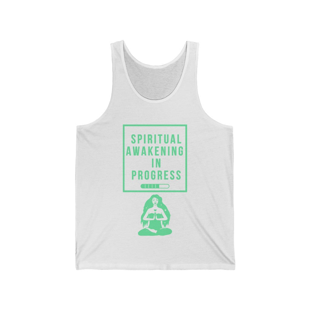 Spiritual Awakening Tank-Top (Green)