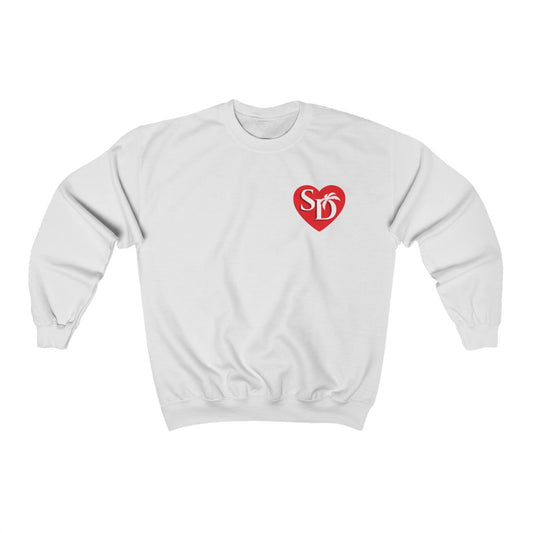 I Heart SD "Mock Pocket" Crewneck Sweatshirt
