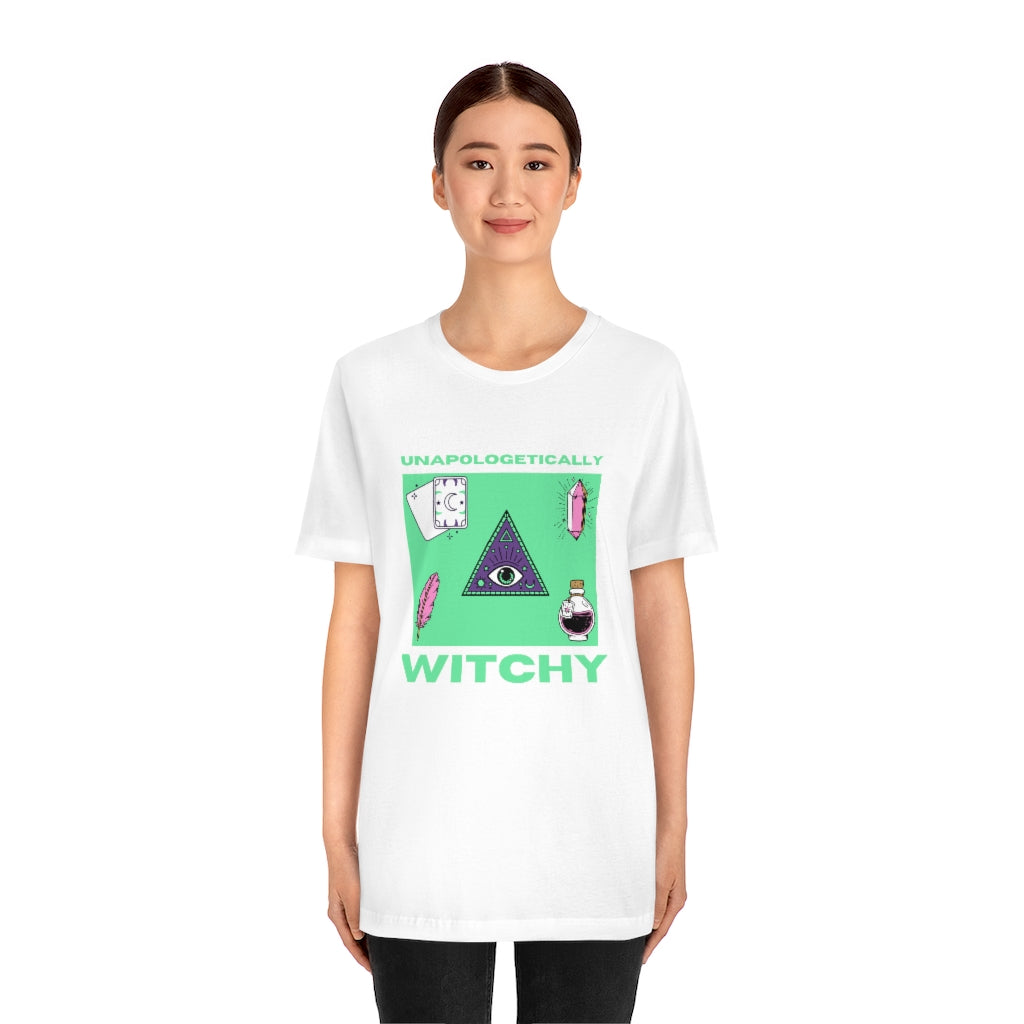 Unapologetically Witchy T-shirt (Green)