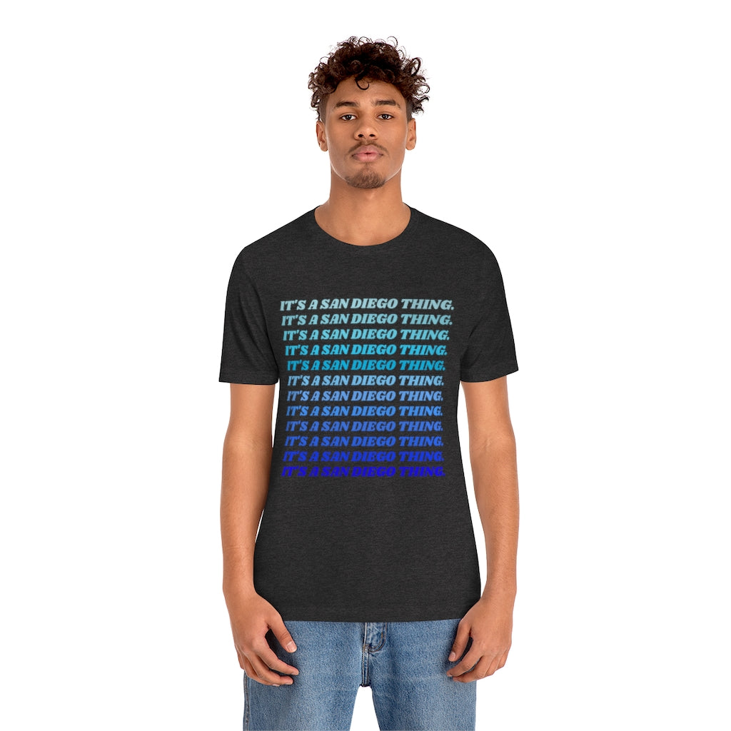 It's a San Diego Thing Tee | Blue SD T-Shirt