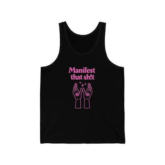 Manifest That Sh!t Tank-Top (Pink)