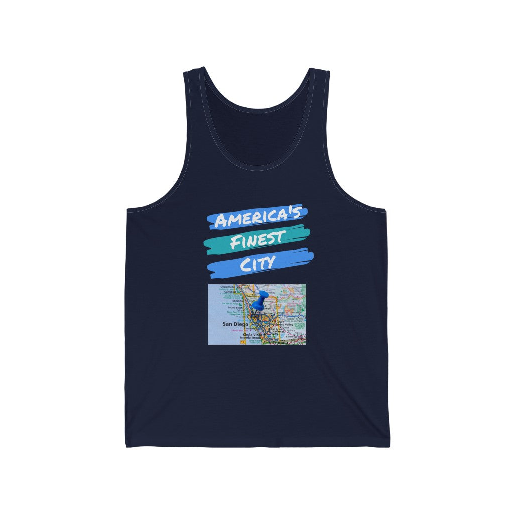 America's Finest City Tank-Top | Blue