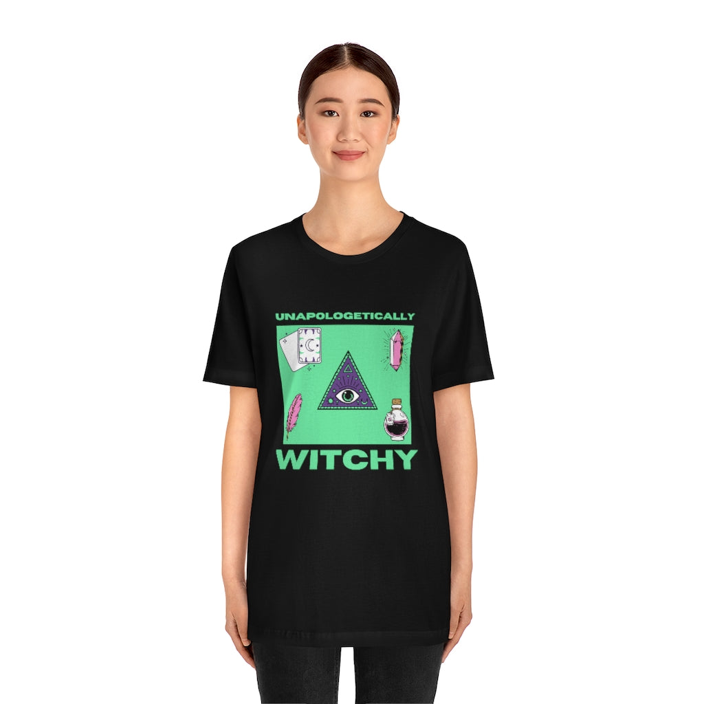 Unapologetically Witchy T-shirt (Green)