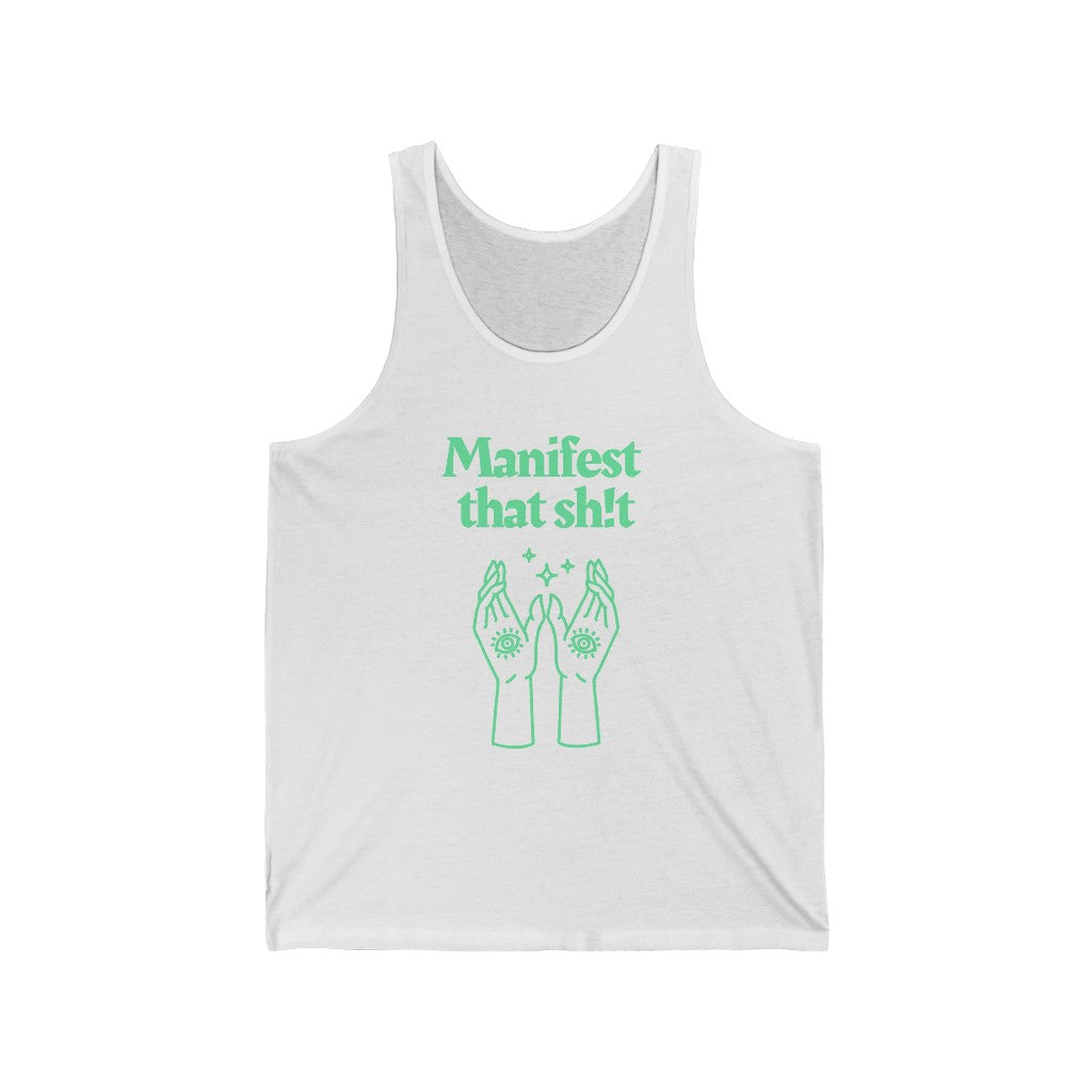 Manifest That Sh!t Tank-Top (Green)