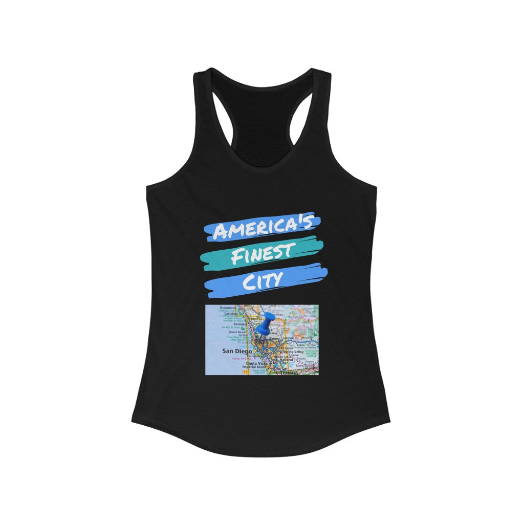 America's Finest City Women's Tank-Top | Blue