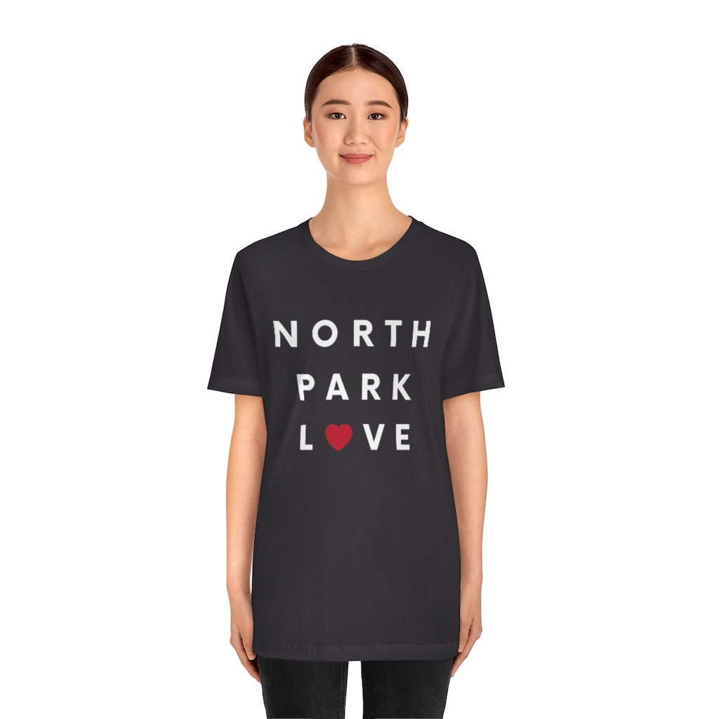 North Park Love Tee, SD T-Shirt