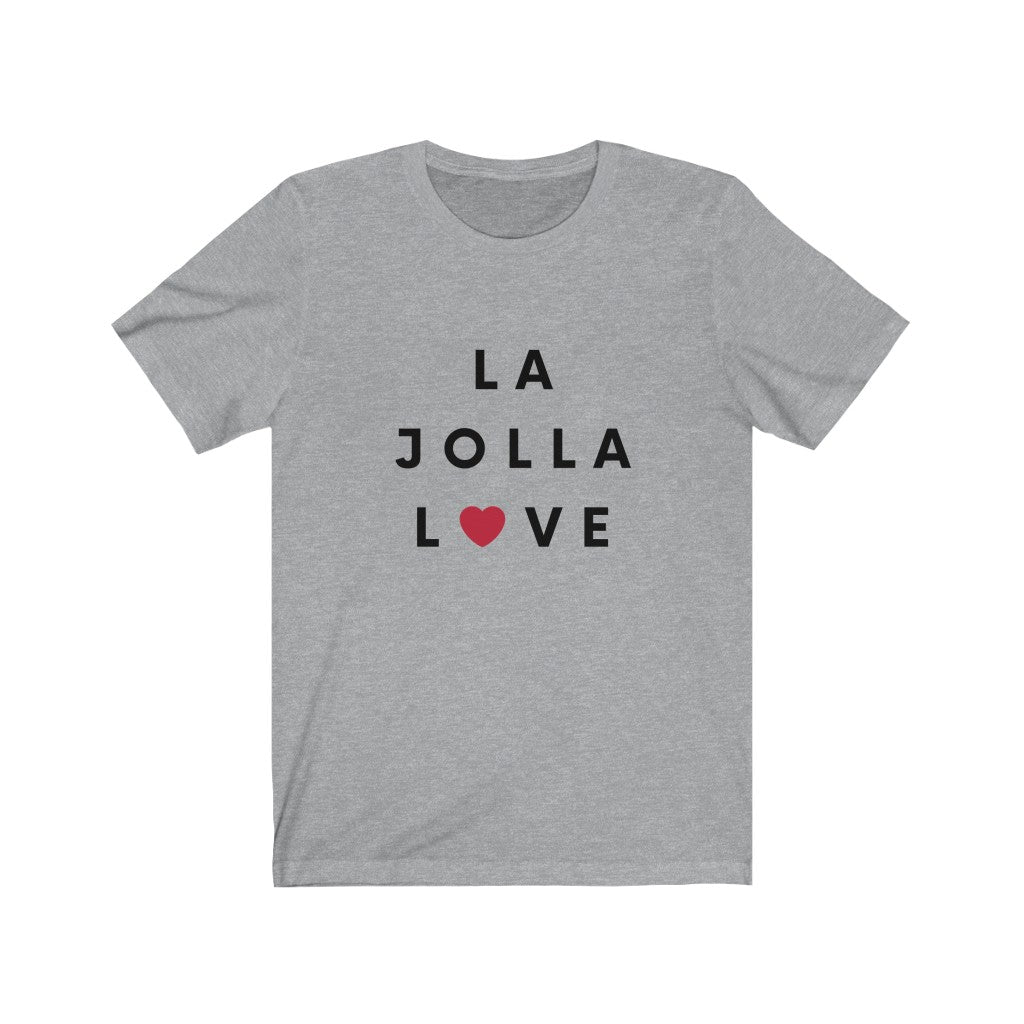 La Jolla Love Tee, San Diego Neighborhood T-Shirt (Unisex) (Multiple Colors Avail)