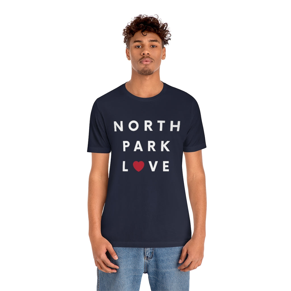 North Park Love Tee, SD T-Shirt