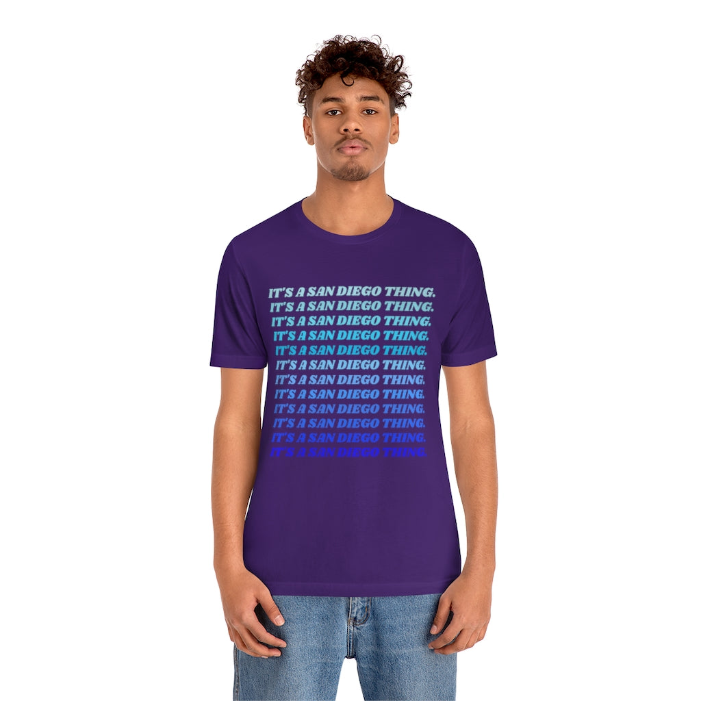 It's a San Diego Thing Tee | Blue SD T-Shirt