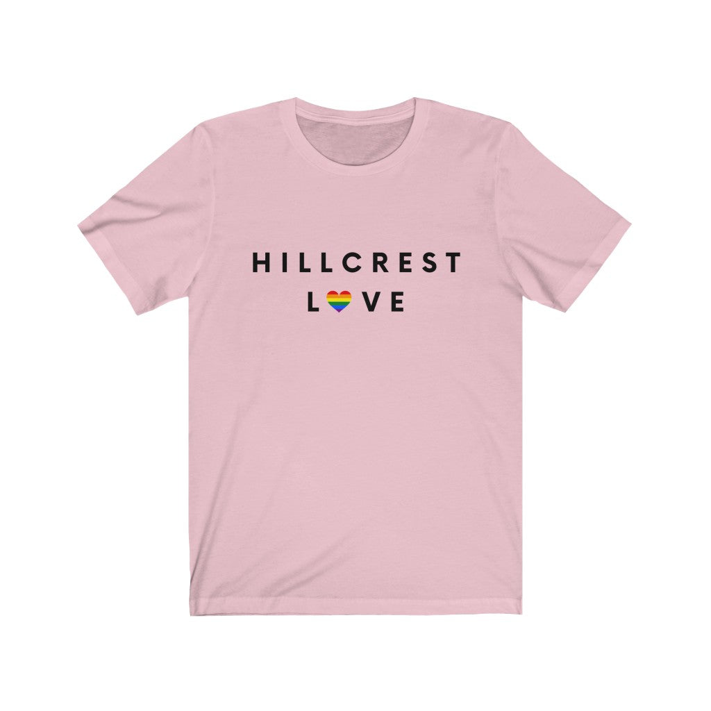Hillcrest Love Tee, San Diego Neighborhood T-Shirt (Unisex) (Multiple Colors Avail)